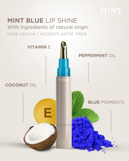 MINT BLUE LIP SHINE